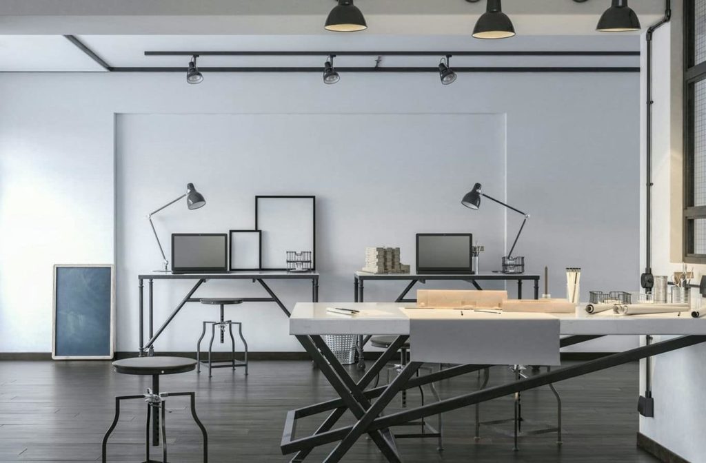 wnętrze nowoczesnej pracowni