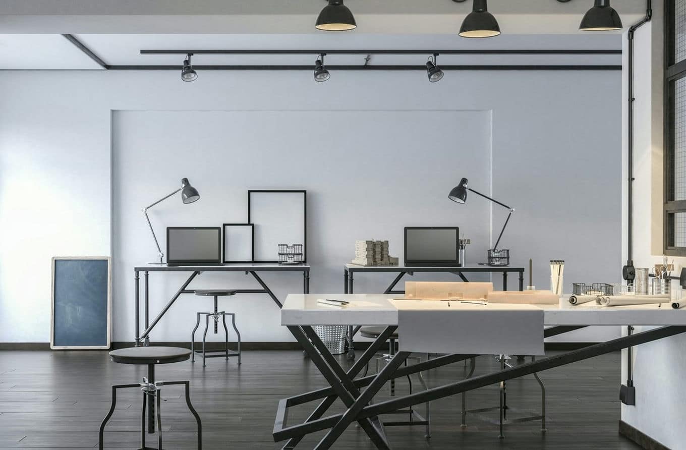 wnętrze nowoczesnej pracowni